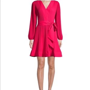 Milly Pleat Fit-&-Flare Dress